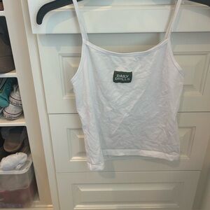 Daily Drills White Camisole Top